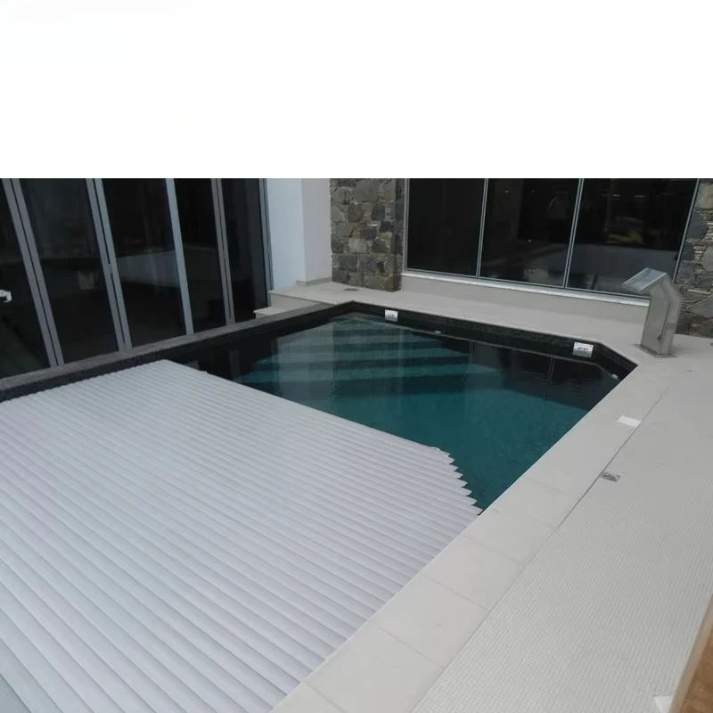 Pool Cover Reel Above Ground - Otomatik Elektrikli Geri Çekilebilir Güvenlikli Yüzme