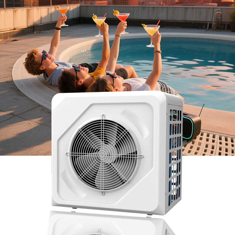 Pool Heat Pump 5Kw - Mini Yüzme Havuzu Isı Pompası R32