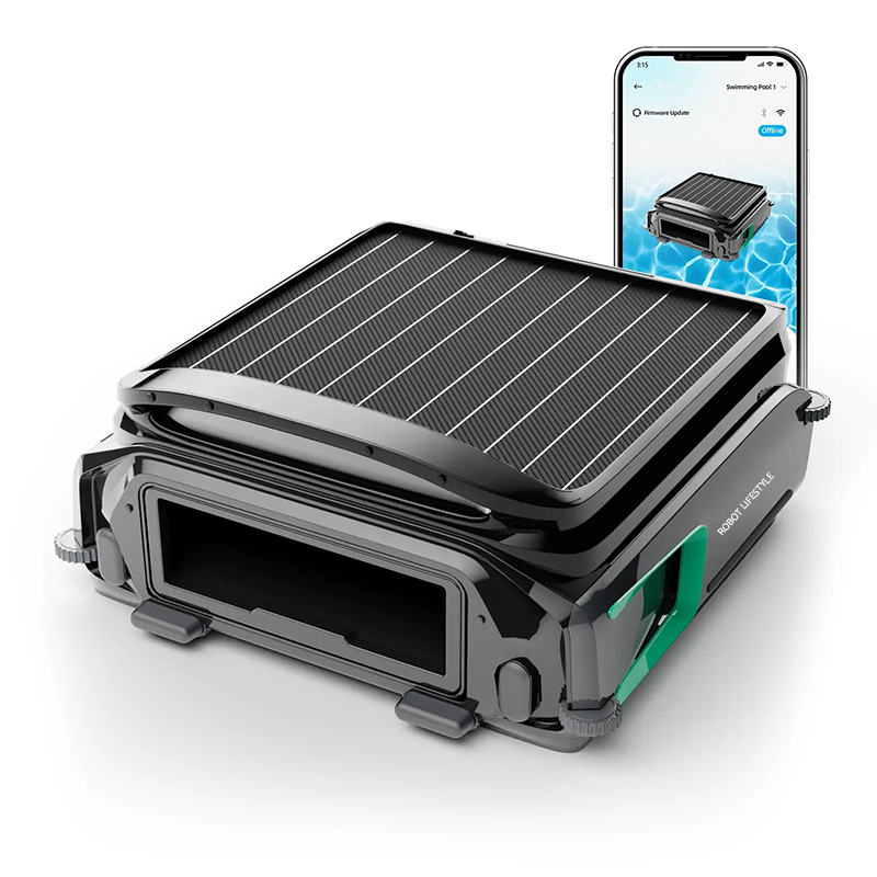 Pool Cleaner Robot With App - WYBOT F1 Güneş Enerjili Robotik Havuz
