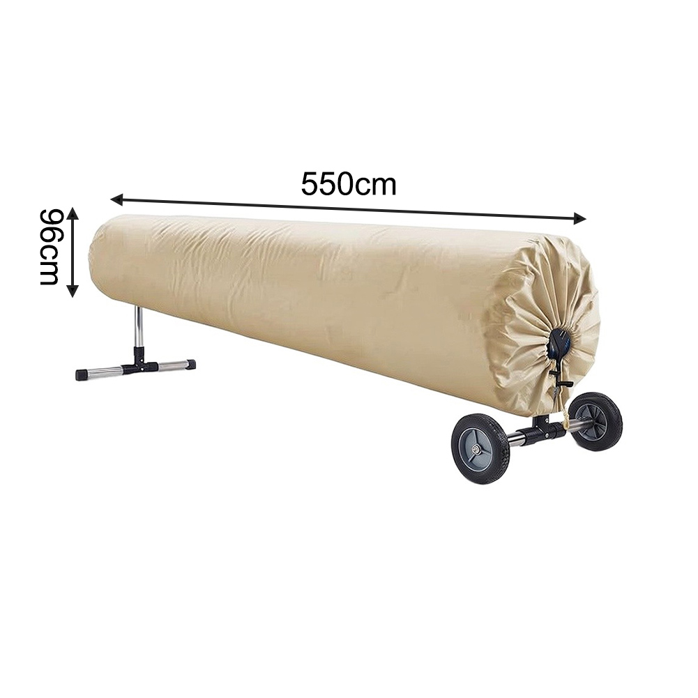 Pool Cover Reel Above Ground - Güneş Enerjili Örtü, Yüzme Havuzu Güneş