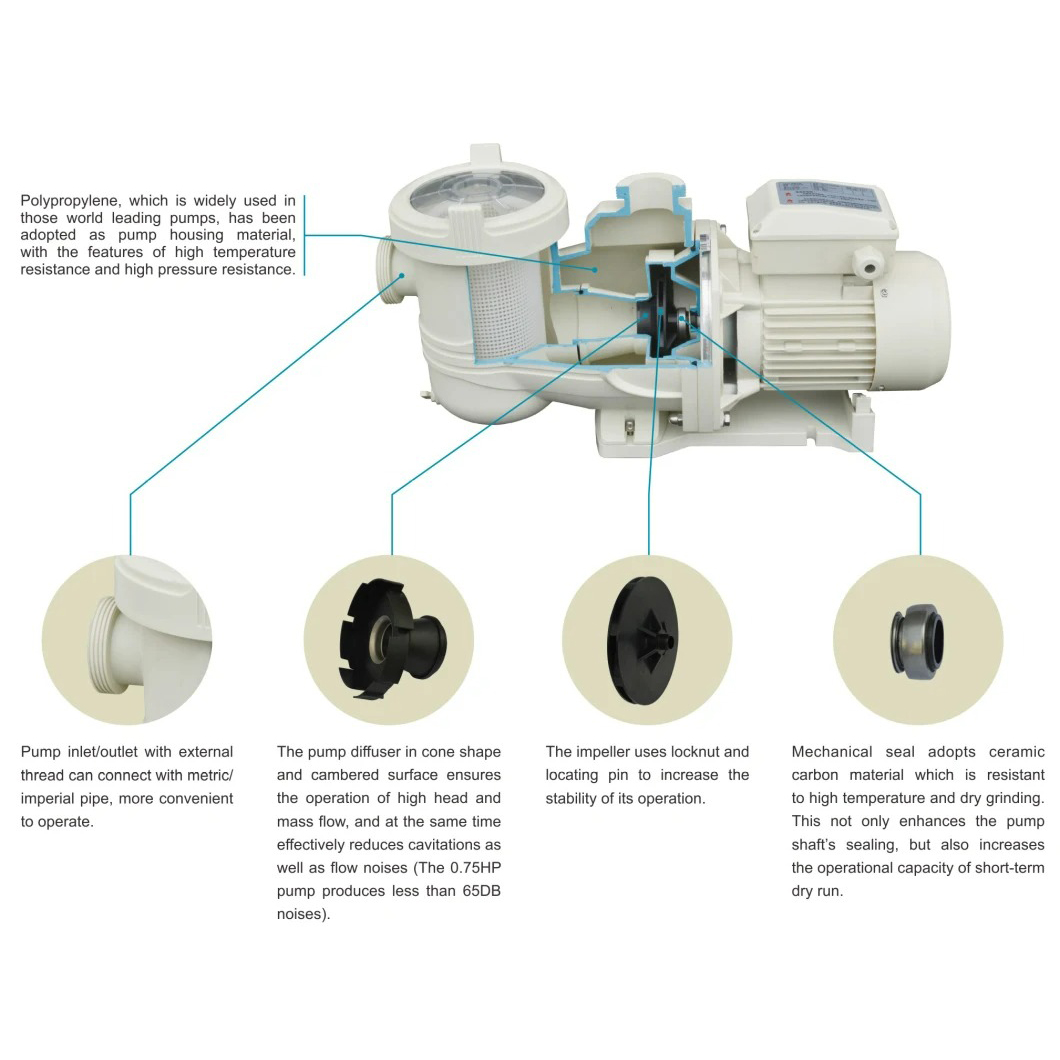 Ticari 2HP 3HP 220V Özel Logol - Pool Pump 2Hp Variable Speed incelemesi ve fiyatı