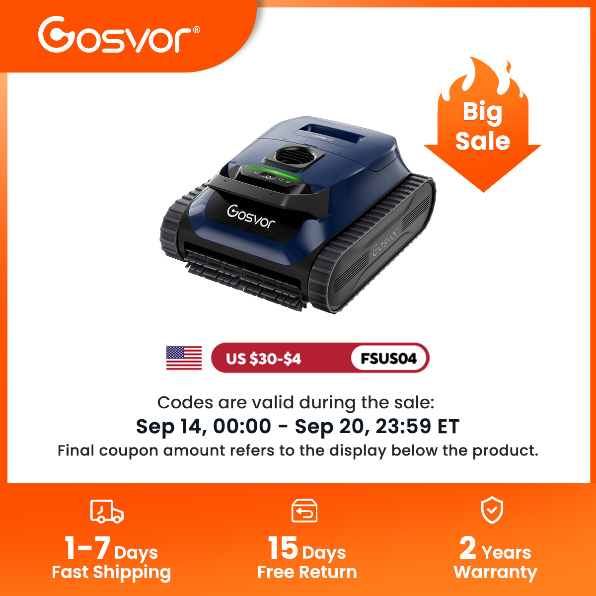 Gosvor LiteVac G1 Robotik Havu - Pool Cleaner Robot With App incelemesi ve fiyatı