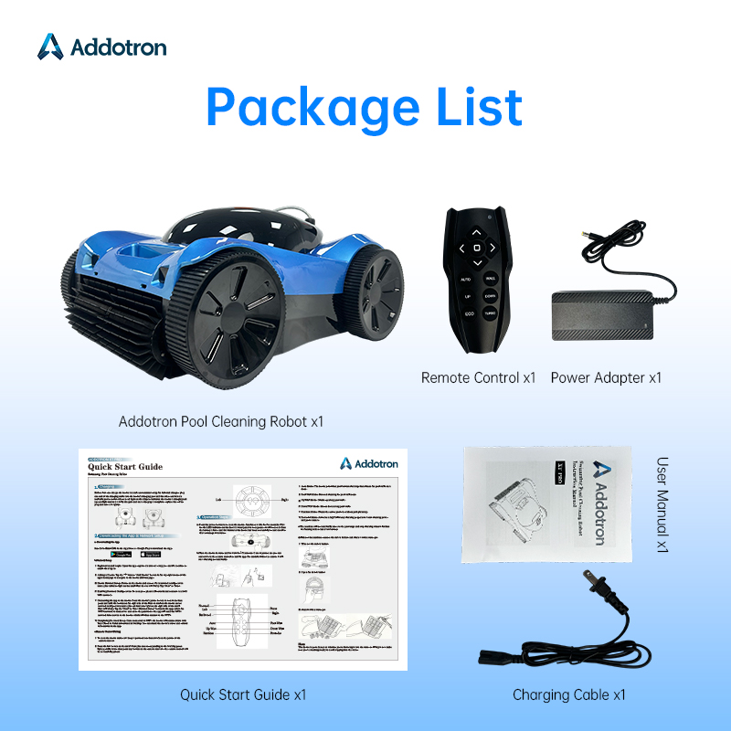 Addotron Profesyonel Duvara Tı - Pool Cleaner Robot With App incelemesi ve fiyatı
