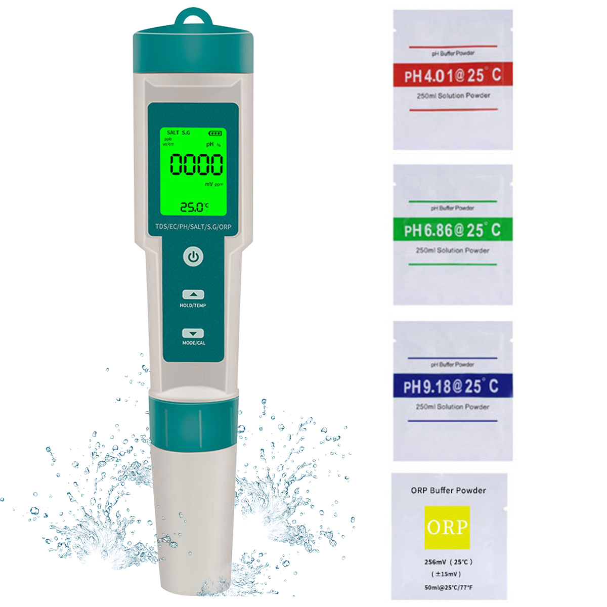 Dijital PH Ölçer 7'si 1 Arada  - Pool Test Kit Digital incelemesi ve fiyatı