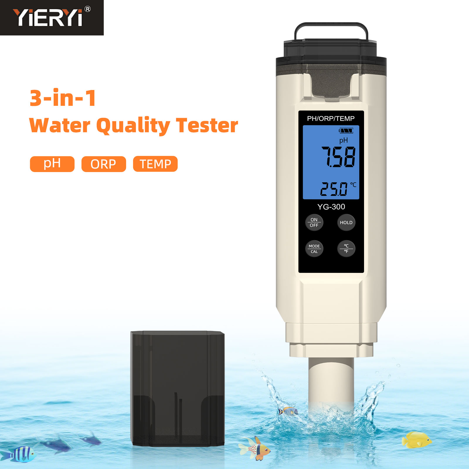Yieryi Dijital 3'ü 1 Arada PH/ - Pool Test Kit Digital incelemesi ve fiyatı