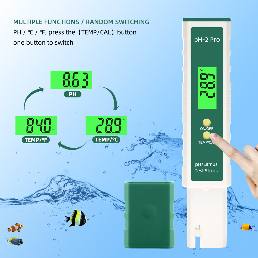 Yieryi Dijital PH Ölçer LCD Tu - Pool Test Kit Digital incelemesi ve fiyatı