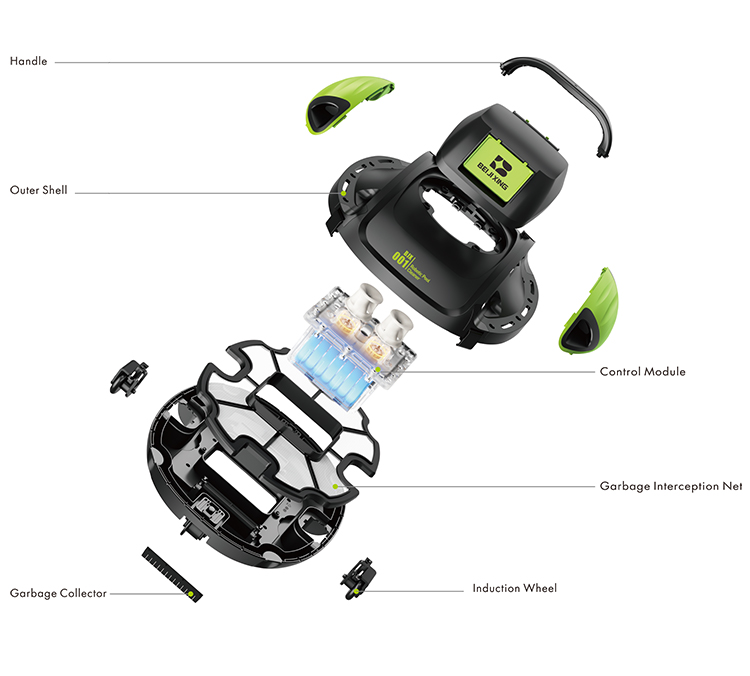 5000mAh Pil 36W Kablosuz Havuz - Pool Robot Cleaner Cordless incelemesi ve fiyatı