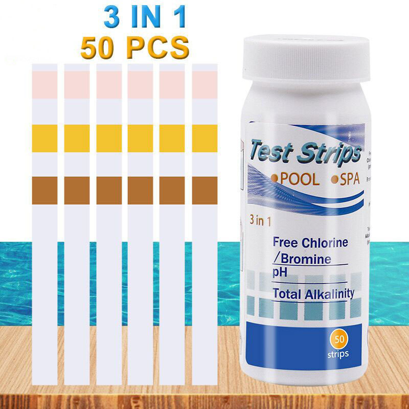 Klor PH Test Şeritleri SPA Yüz - Pool Test Kit Digital incelemesi ve fiyatı