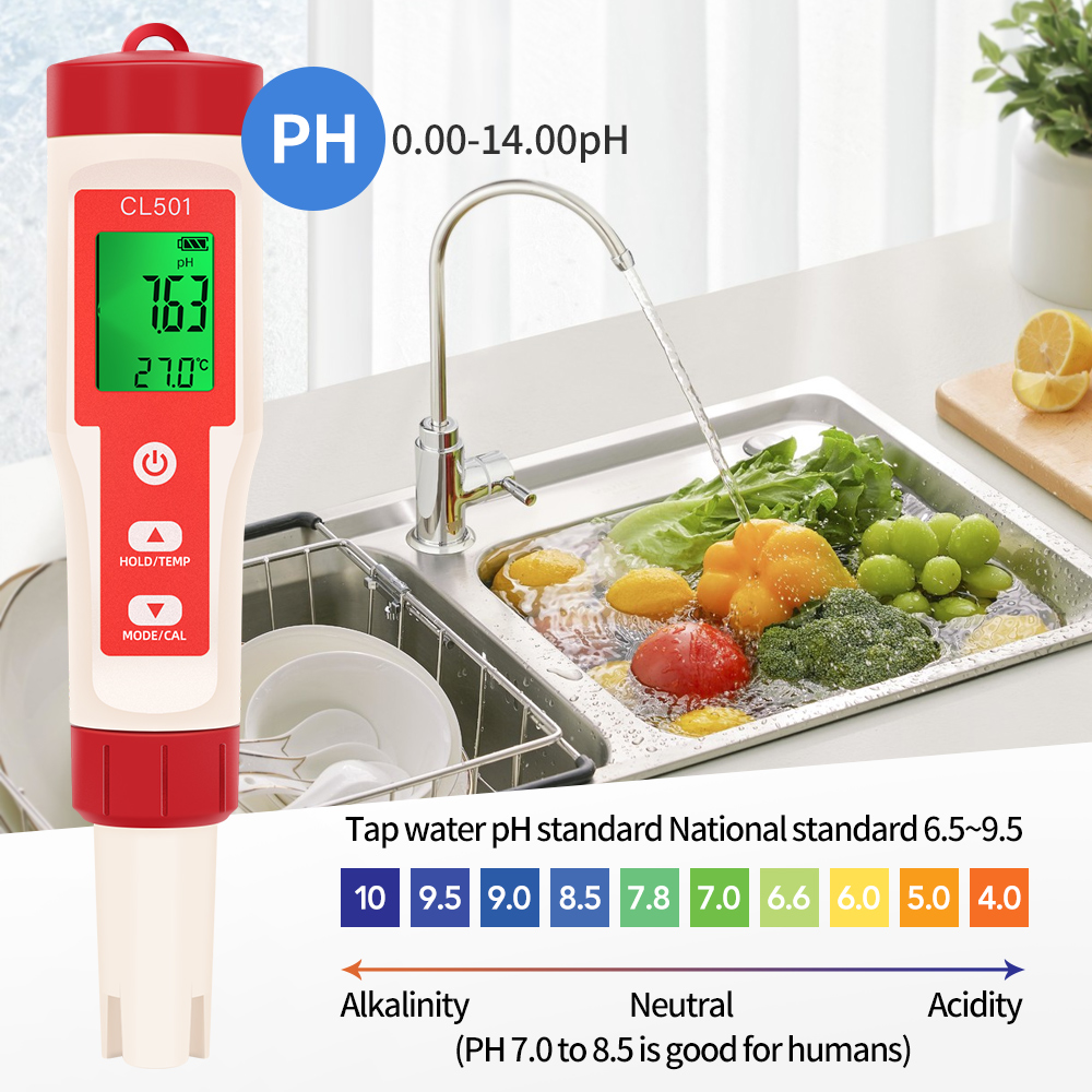 PH/CL2/H2/ORP/Sıcaklık Ölçer K - Pool Test Kit Digital incelemesi ve fiyatı