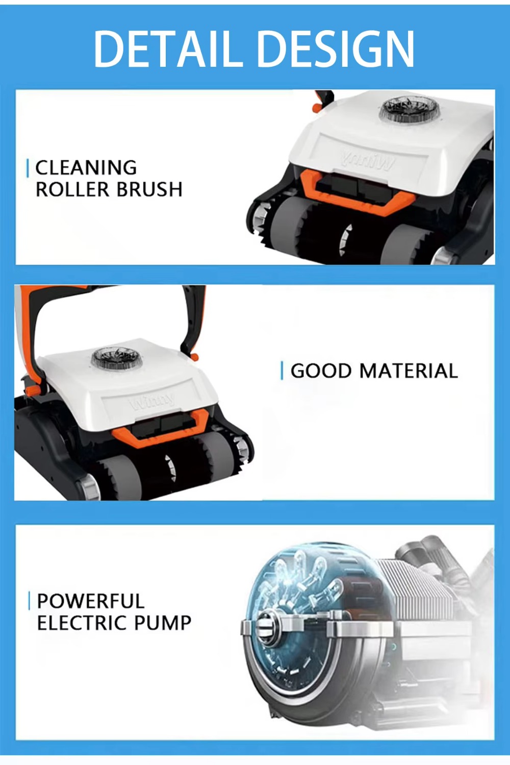 Su Merkezleri için 30m Kablolu - Pool Cleaner Robot With App incelemesi ve fiyatı