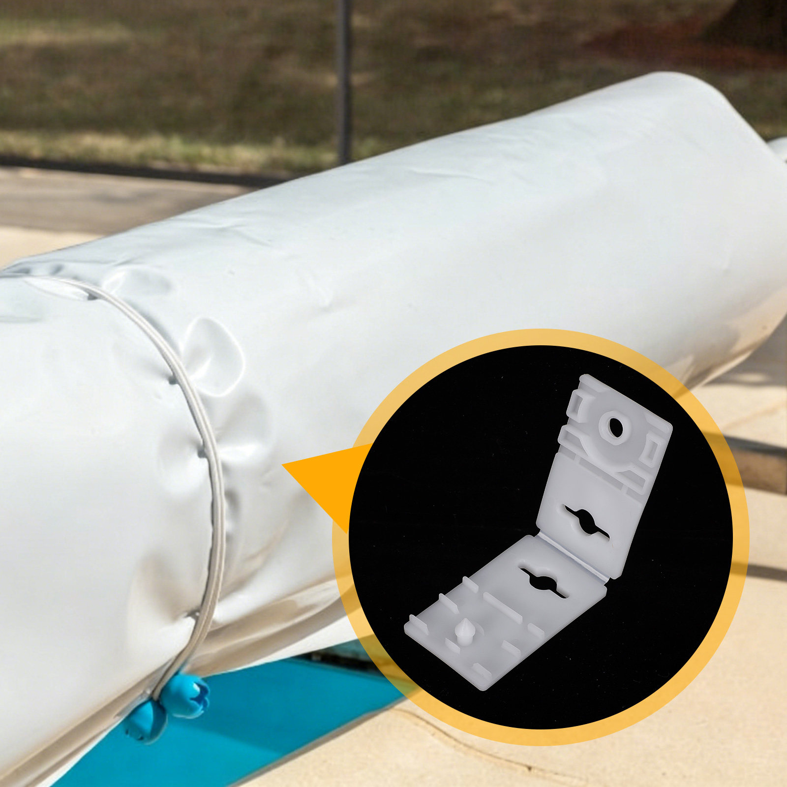 10 Adet Havuz Örtüsü Klipsi, E - Pool Cover Reel Above Ground incelemesi ve fiyatı