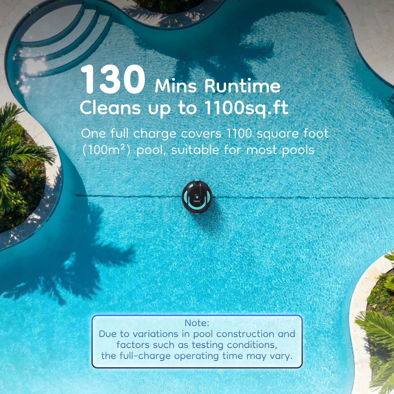 HIXZAP Robotik Havuz Temizleyi - Pool Robot Cleaner Cordless incelemesi ve fiyatı