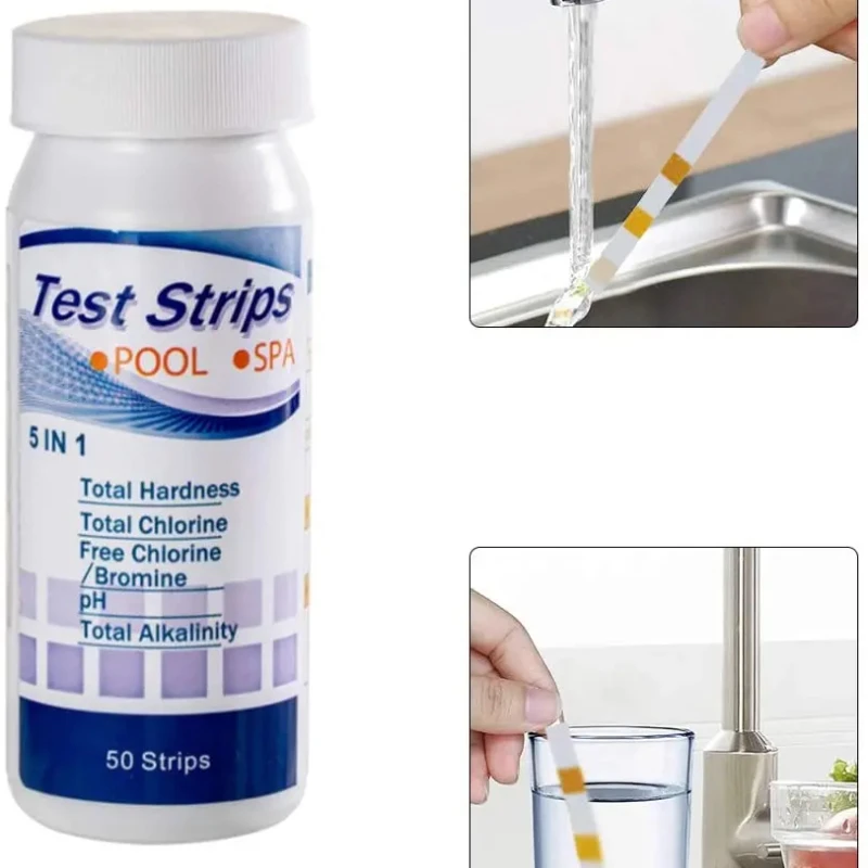 5 in 1 PH Test Şeritleri Çok A - Pool Test Kit Digital incelemesi ve fiyatı