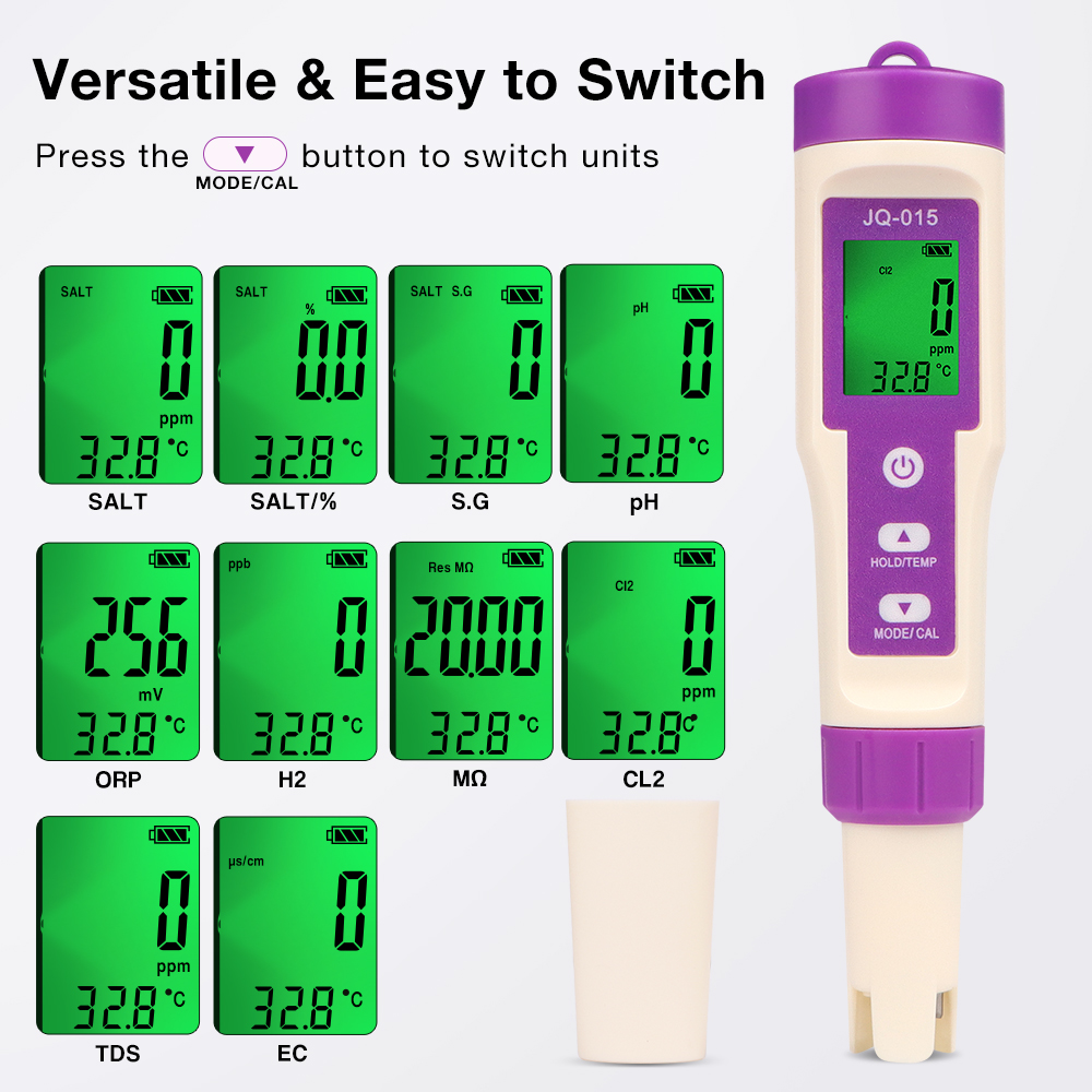 10'u 1 Arada Su Kalitesi Test  - Pool Test Kit Digital incelemesi ve fiyatı