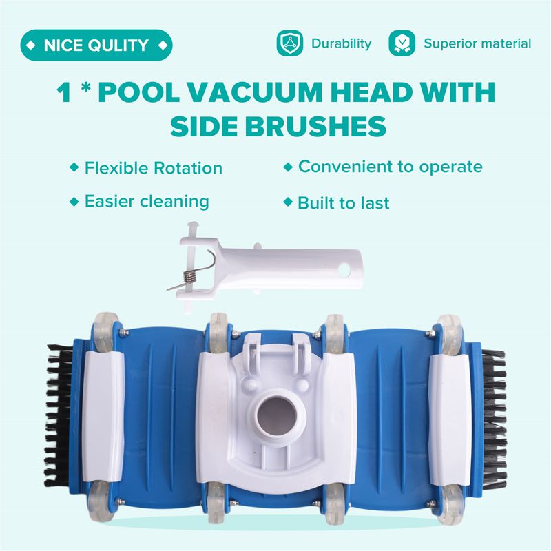 A89E-Havuz Temizleme Kiti- Yan - Pool Vacuum Head Brush incelemesi ve fiyatı