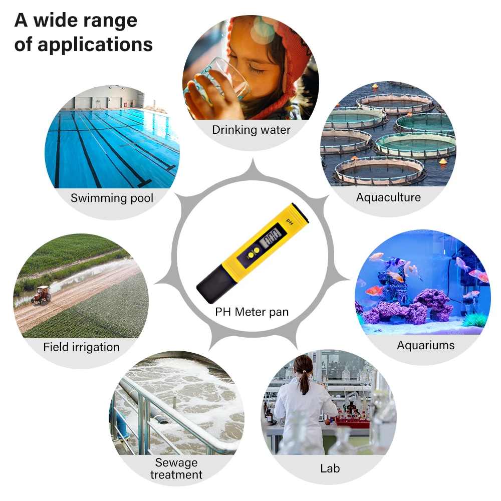 Dijital PH Test cihazı metre t - Pool Test Kit Digital incelemesi ve fiyatı