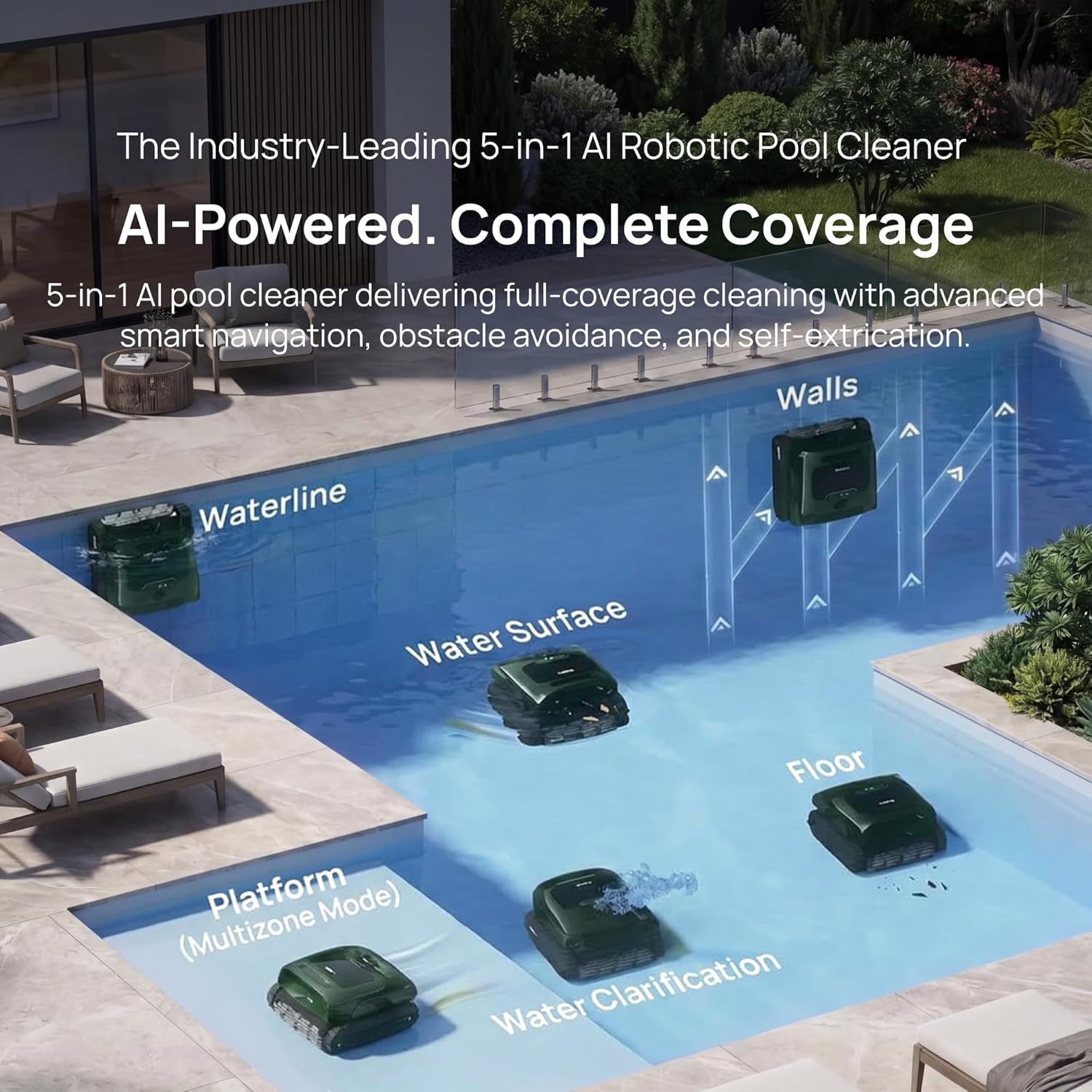 Akıllı Yüzme Havuzu Robot Temi - Pool Cleaner Robot With App incelemesi ve fiyatı