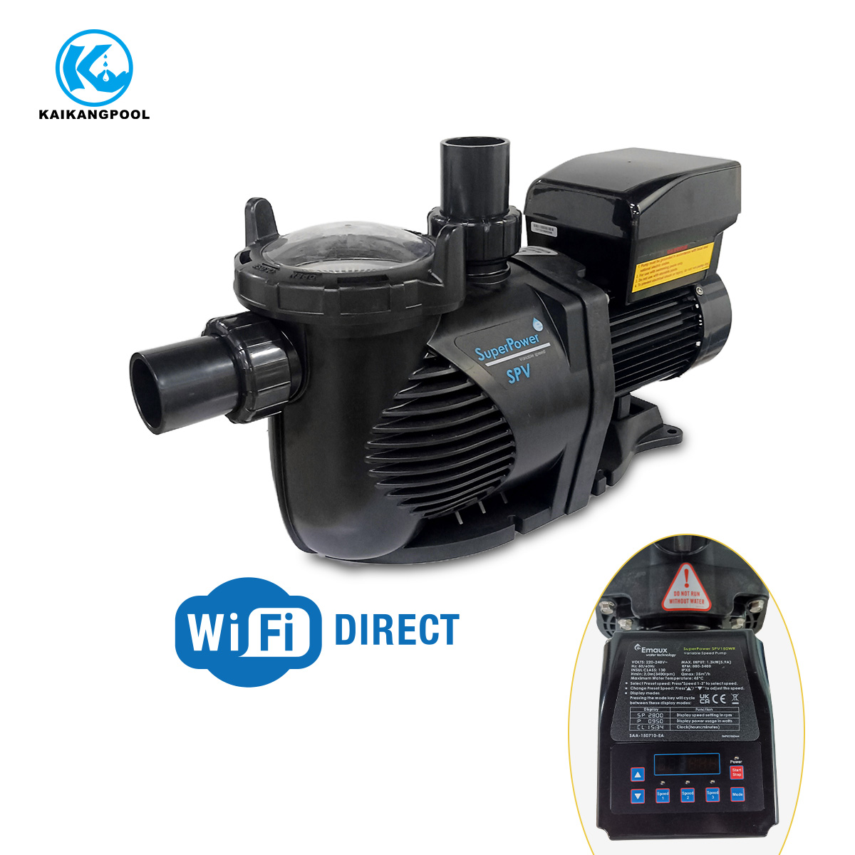 Değişken Hızlı Yüzme Havuzu Si - Pool Pump 2Hp Variable Speed incelemesi ve fiyatı