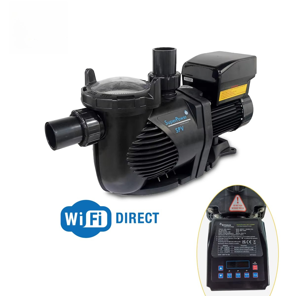 Popüler Enerji Tasarruflu İnve - Pool Pump 2Hp Variable Speed incelemesi ve fiyatı