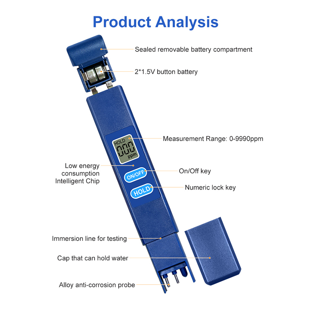 TDS Metre Dijital Su Kalitesi  - Pool Test Kit Digital incelemesi ve fiyatı
